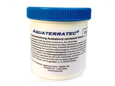 Axolotlpellets AXOBALANCE, 3mm, 85 g / (125ml) semiadult, für juvenile Axolotl