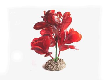 Kunststoffpflanze "Bacopa red" ca. 18 cm