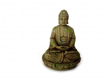 Deko Buddha aus Polyrin ca. 9,3 x 8 x 12cm