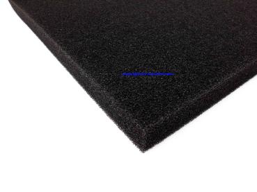 Filtermatte schwarz 50 x 50 x 3 cm 30 PPI