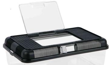 Preview: Ersatzdeckel Transportbehälter XXL grün/ schwarz