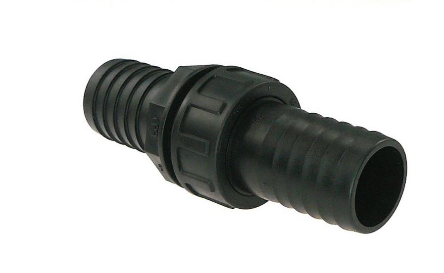 Schlauchverbinder L-Form Reduzierer 16 mm 8 mm Kunststoff Verbindungsstück 