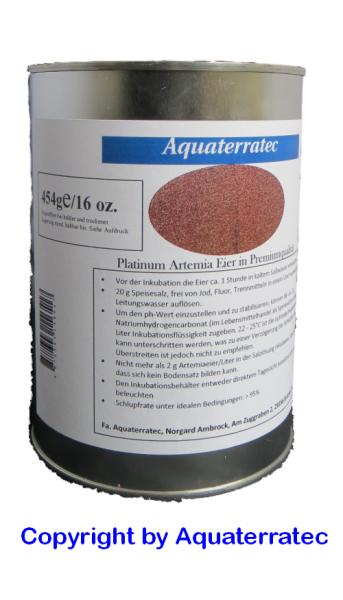 Artemia Eier Platinum Premiumqualität Dose 454g