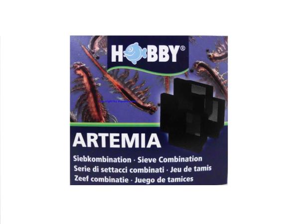 Artemia Sieb Kombination