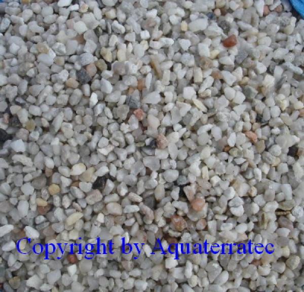 Bodengrund Naturkies hell 1 - 3mm 5Kg, Axolotlgeeignet