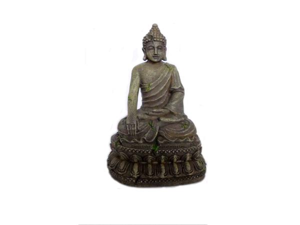 Deko Buddha aus Polyrin ca. 11 x 9 x 15,5cm