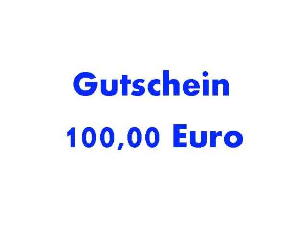 Geschenkgutschein / Gutschein über 100 Euro