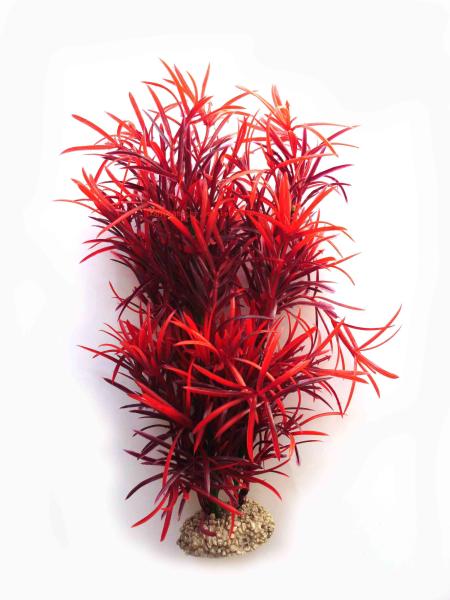 Kunstpflanze "Hydrilla" Rot, ca 27cm