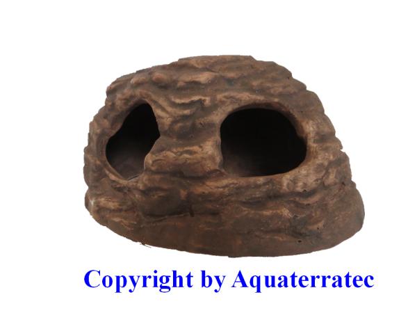 Felsen/ Höhle Ton ca. 16 x 8 x 12 cm