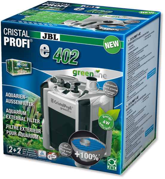 JBL CristalProfi e402 Außenfilter greenline (120L)